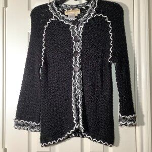 Norm Thompson CURIO Acrylic Solid Sweater